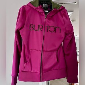 Women’s Burton Zip Hooded Snowboard Fleece Large